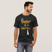 Herren Dobermann  Dobermann T-Shirt (Vorne ganz)