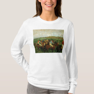 Herren Edgar Degass   laufen, vor der Abfahrt T-Shirt