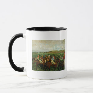 Herren Edgar Degass laufen, vor der Abfahrt Tasse