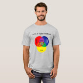 Herren: ein Venn-Diagramm witzig T-Shirt (Vorne ganz)