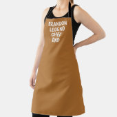 Herren Elegant Terracotta Moderne Kunst, Dichtung  Schürze (InSitu)