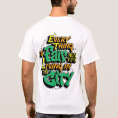 Herren-entspannte, fit-Basic-T - Shirt (Rückseite)