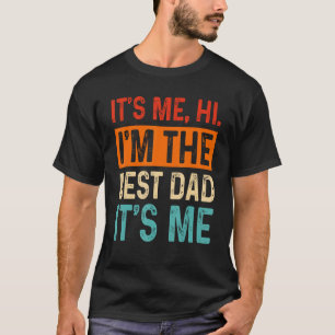 Herren Es ist ich Hallo ich bin der beste Papa es  T-Shirt