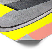 Herren Fedora aus den 1950er Jahren druckt Poster (Ecke)