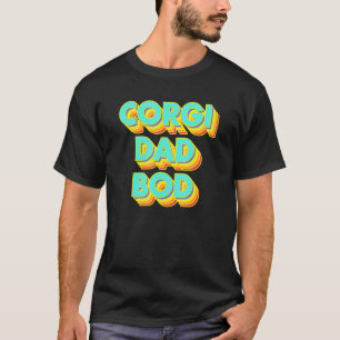 Herren Fitness Welsh Corgi Hund Papa Körper Hausti T-Shirt