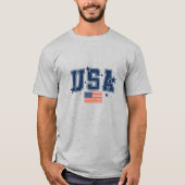 Herren Flagge USA T-Shirt (Vorderseite)