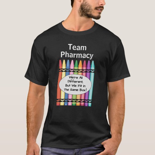 Herren Funny Pharmacy Tech T - Shirt (Vorderseite)