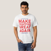 Herren-Funny-Trapping-Shirt-Geschenk für Fallenste T-Shirt (Vorne ganz)