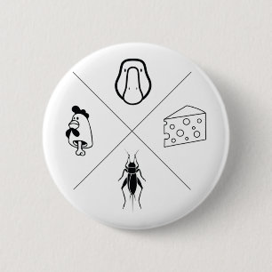 Herren Gans + Käse + Grille + Hühnerknochen  Button