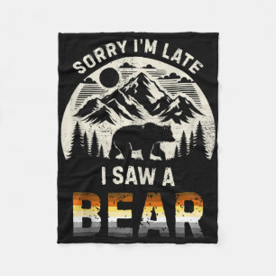 Herren Gay Bär Pride Wandern Retro Lustig Outdoor  Fleecedecke
