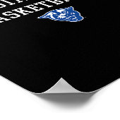 Herren Georgia State R Icon Sketll - Panthers  Poster (Ecke)