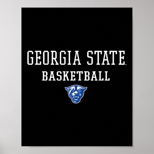 Herren Georgia State R Icon Sketll - Panthers  Poster (Vorne)