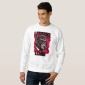 Herren Gorilla Boss Lessons Learn Sweatshirts (Vorne ganz)