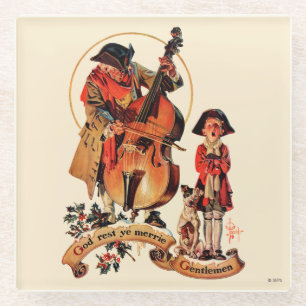 Herren Gott-Erholungs-YE Merrie Glasuntersetzer