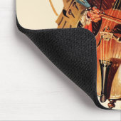 Herren Gott-Erholungs-YE Merrie Mousepad (Ecke)