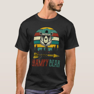 Herren Grampy Bear Vintage Papa Vater T-Shirt