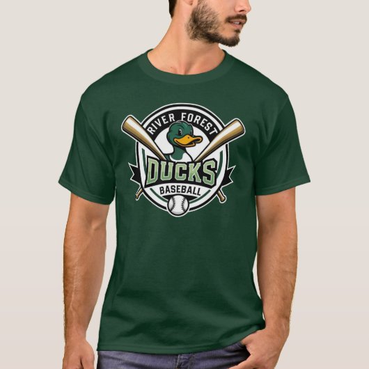 Herren Green Duck T-Shirt (Vorderseite)