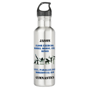 Herren Gymnastik Wasserflasche Edelstahlflasche