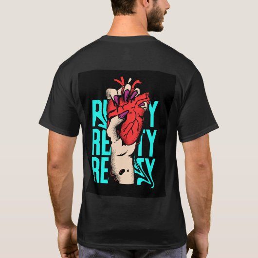 Herren-Halbarm-Shirt T-Shirt (Rückseite)