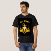 Herren Halloween Stay Spooky Design T-Shirt (Vorne ganz)