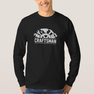 Herren Handwerker Retro Grafik Elektriker Arbeiter T-Shirt