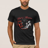 Herren Hell & Heaven Dualitäts T-Shirt - Gothic Sc (Vorderseite)