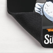 Herren Herr verrückte Gans wird locker Brücke zu s Mousepad (Ecke)