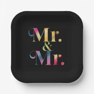 Herren & Herren Schwule Junggesellenparty Schwule Pappteller