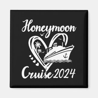 Herren-Hochzeitsreise-Kreuzfahrt für Paare 2024 Kr Magnet