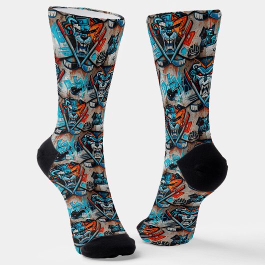 Herren-Hockeysocken Socken (Gewinkelt)