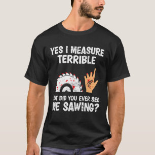 Herren Holzarbeiten Tischler Schreiner T-Shirt