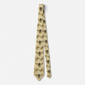 Herren Honey Bee Neck Tie Krawatte (Vorderseite)