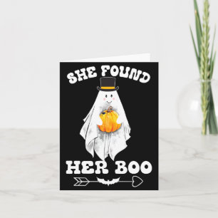 Herren Ich habe Boo gefunden Boo hat mich gefunden Karte