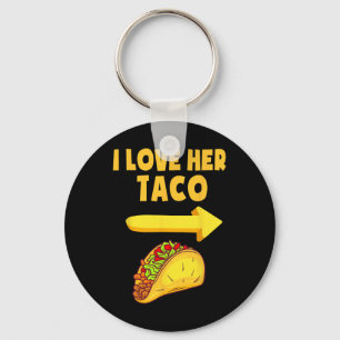 Herren Ich Liebe Ihre Taco Lustige Übereinstimmung Schlüsselanhänger