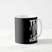 Herren Jimothy Waschbär Lustiger Müll Panda Team Kaffeetasse (VorderseiteRechts)