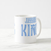 Herren Jonglierkönig Kaffeetasse (VorderseiteRechts)