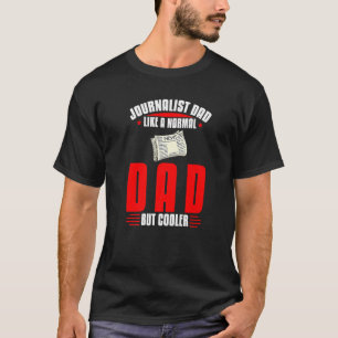 Herren Journalist Schreiben Journalismus Reporter  T-Shirt