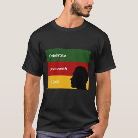 Herren Juneteenth T-Shirt (Vorderseite)