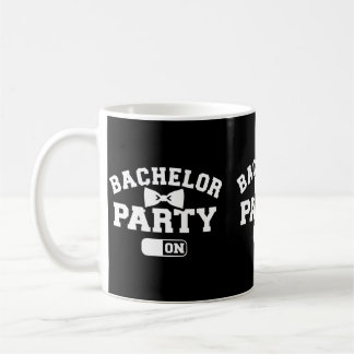 Herren Junggesellenabschied Nachtmodus Leistung Kaffeetasse