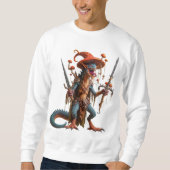 Herren-Jungs-T - Shirt mit Monster/Elf-Druck (Vorderseite)