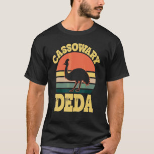Herren Kasuar Deda Süßer Kasuar Party Serbisch G T-Shirt