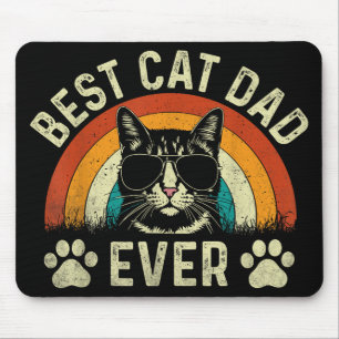 Herren Katze Papa Bester Katze Papa Ever Lustig Ka Mousepad