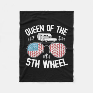 Herren Königin des 5-Rad-Camper American Flag Fleecedecke