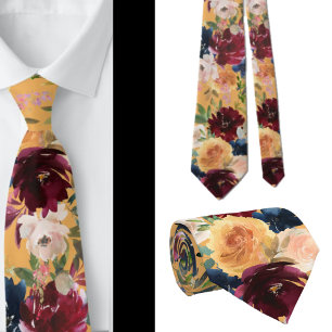 Herren Krawatte   Blumen Hochzeit & Event Halskraw