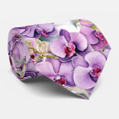 Herren Krawatte | Blumenhalsband für Hochzeit & Ev (Gerollt)
