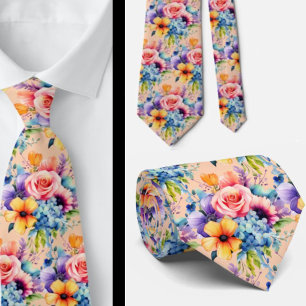 Herren Krawatte   Blumenhalsband für Hochzeit & Ev