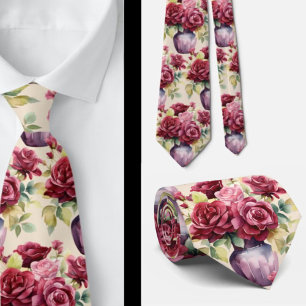 Herren Krawatte Blumenhalsband für Hochzeit & Ev