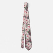 Herren Krawatte | Blumenhalsband für Hochzeit und (Rückseite)