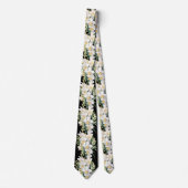 Herren Krawatte | Blumenhalsband für Hochzeit und (Vorderseite)