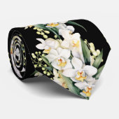 Herren Krawatte | Blumenhalsband für Hochzeit und (Gerollt)